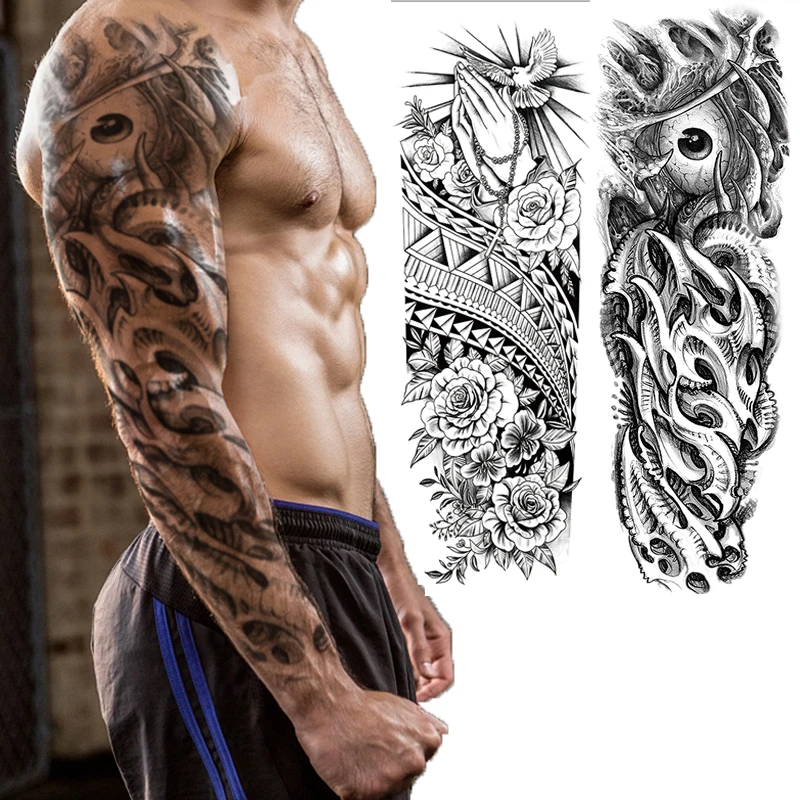 New Arrivals Manufacture Custom 3D Temporary Tattoo Sticker Classic Design Water Transfer Tatoo Ink Tatouage Tattoos Black