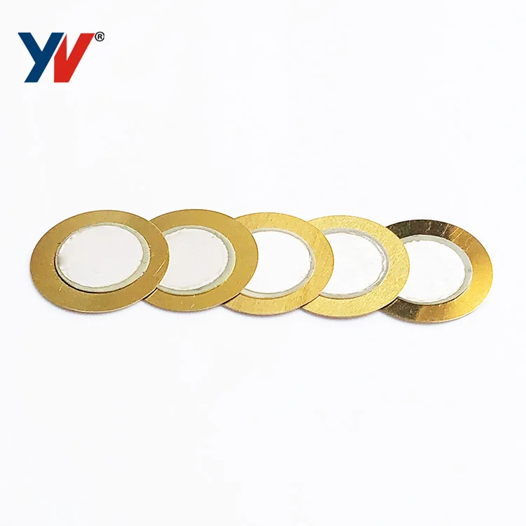 Diameter 20 mm 3.5khz round Piezo Ceramics Films Elements