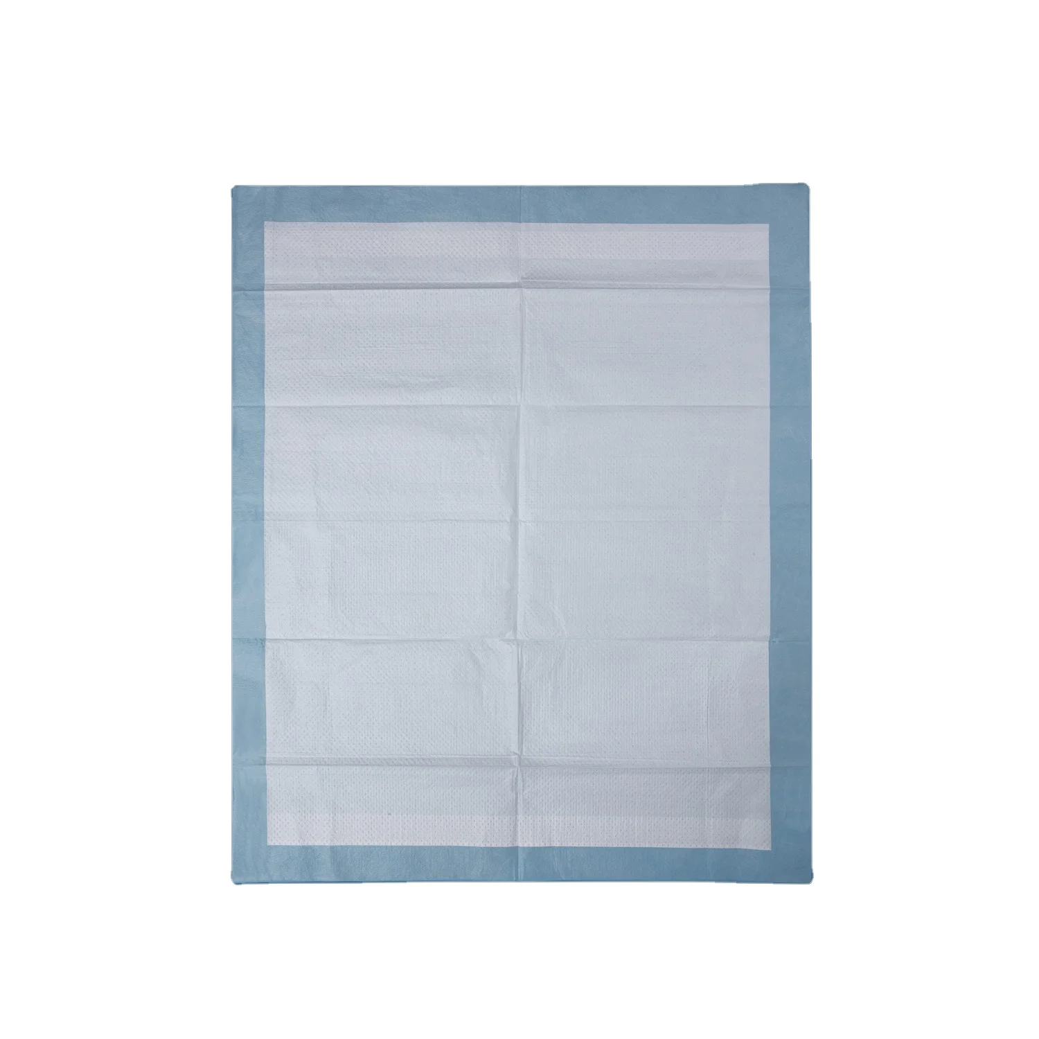Kaili OEM Manufacturer Disposable Medical Gynecological examination use Hospital Maternity Underpads blue bed sheet 50*60cm