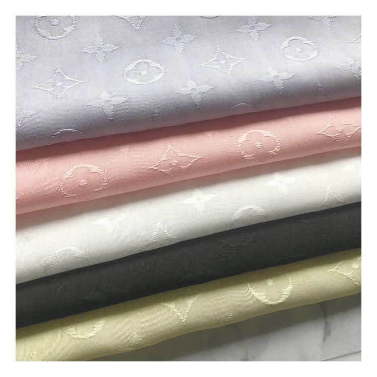 Новый дизайн от производителя, мягкая на ощупь, 100% вискоза/искусственный шелк, Нетканая жаккардовая ткань для женской моды