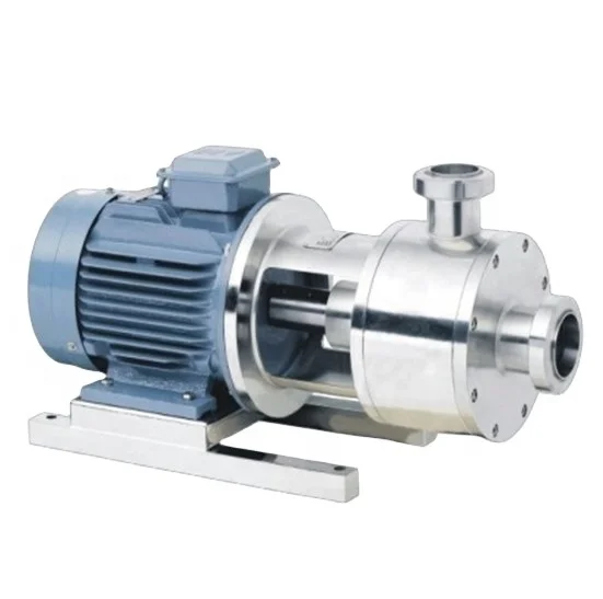 homogenizer emulsion pump