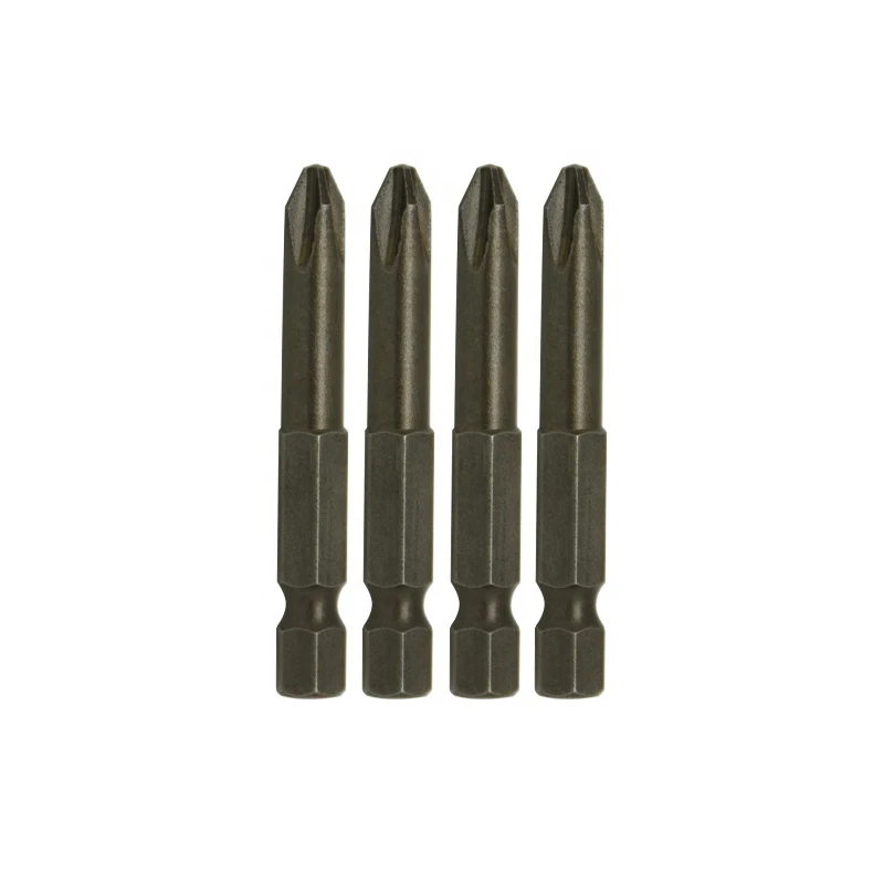 25mm 1/4 Inch Hex Shank Insert PH/TORX/PZ/SL  Screwdriver Bit