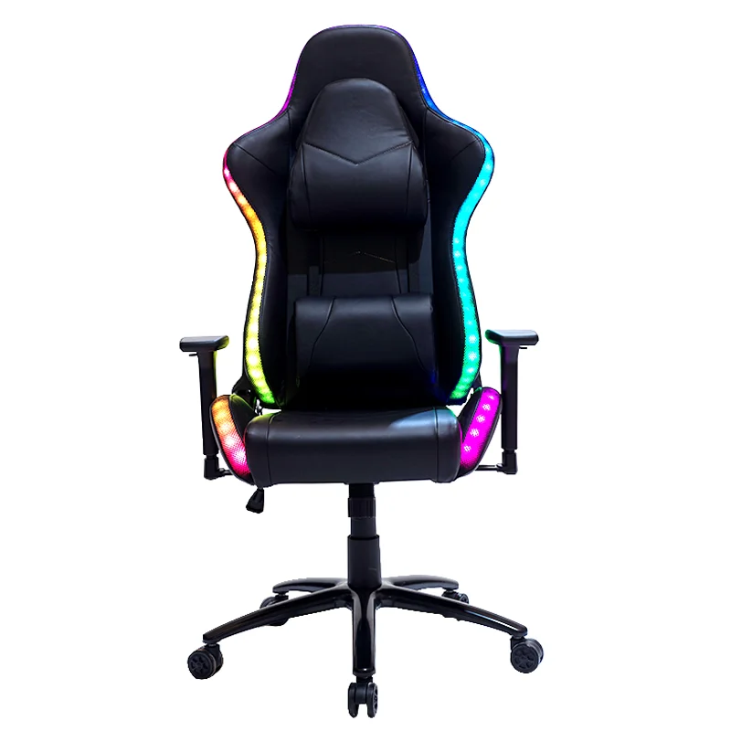  2021 г. лучшее качество новый светодиодный светильник RGB игровой стул с подсветкой и