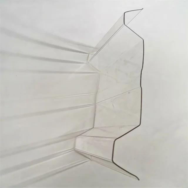roofing material uv treated polycarbonate corrugated sheet