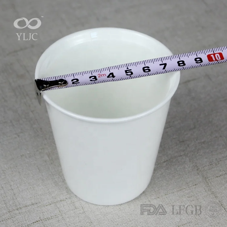 korean porcelain fine bone china retro white ceramic coffee cup without handle