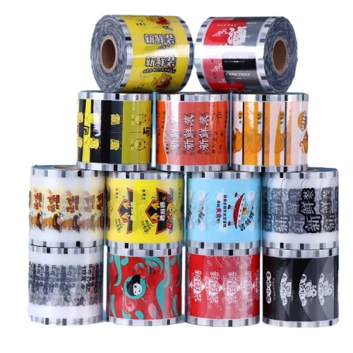 Легко отслаиваемый ламинированный пластиковый лоток герметичная пленка для свежеприготовленного мяса птицы