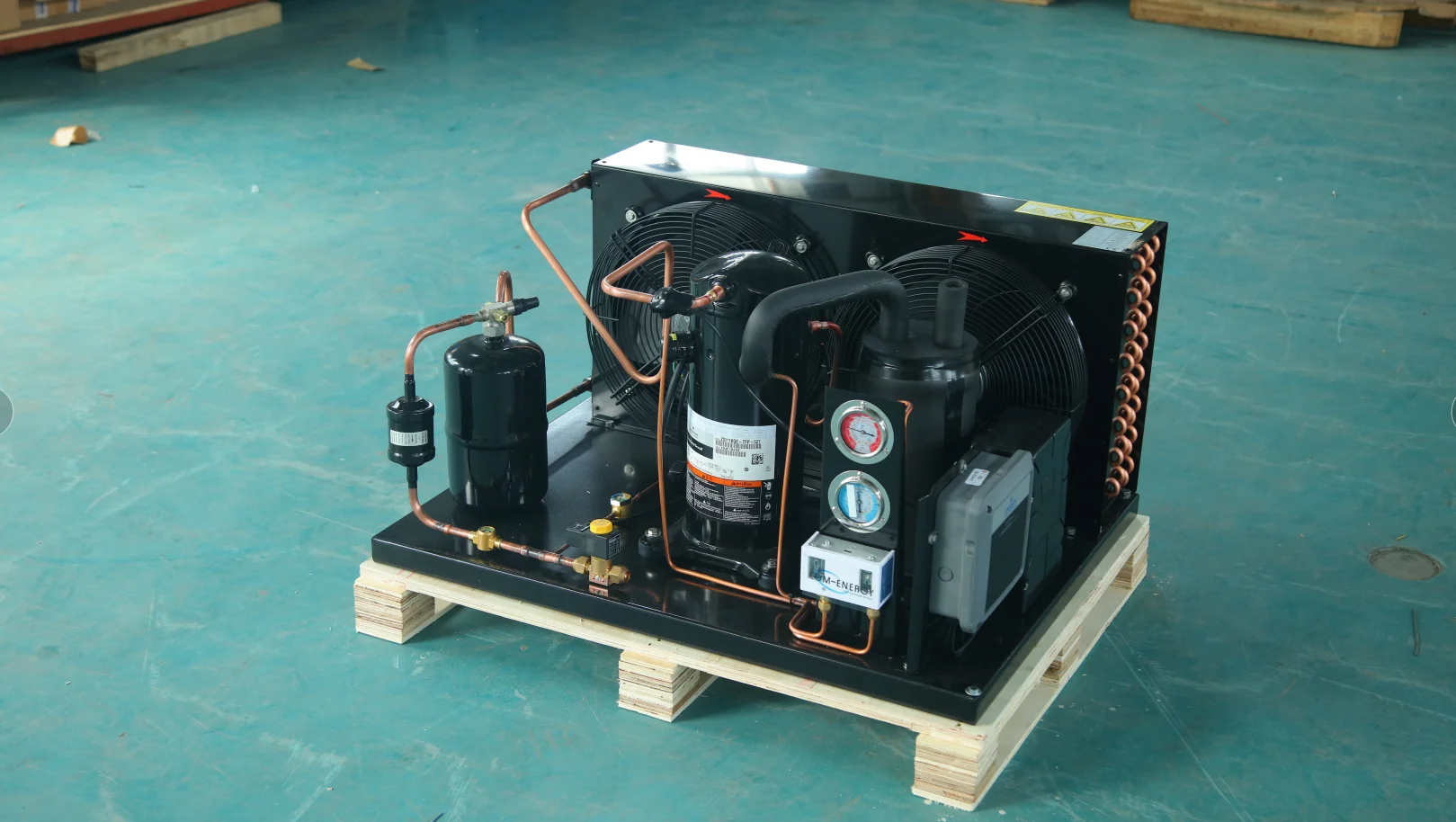 Copeland Compressor R404a 380V/3PH/50HZ Cold Store Refrigeration Condensing Unit for container cold room