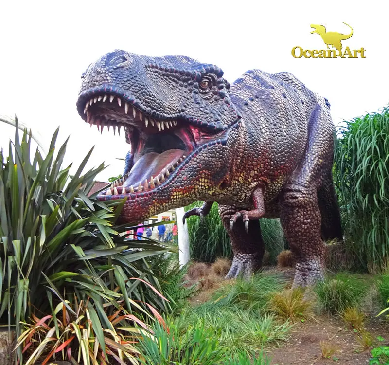 Dino Theme Park Realist Animatronic Dinosaur Statue Real Size Dinosaurs T-rex