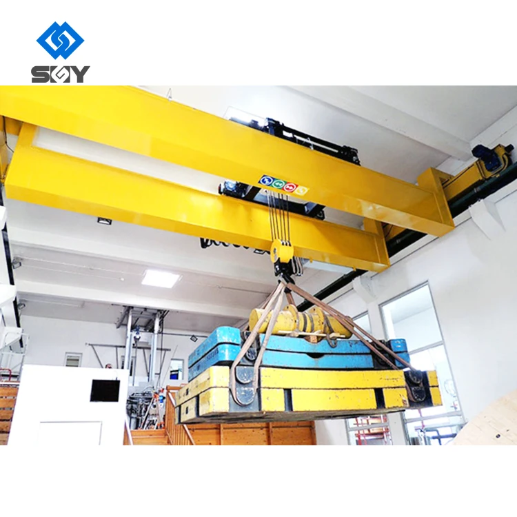 20/5 ton LH Model Double Girder Bridge Crane Puente Grua Electric Overhead Travelling Crane