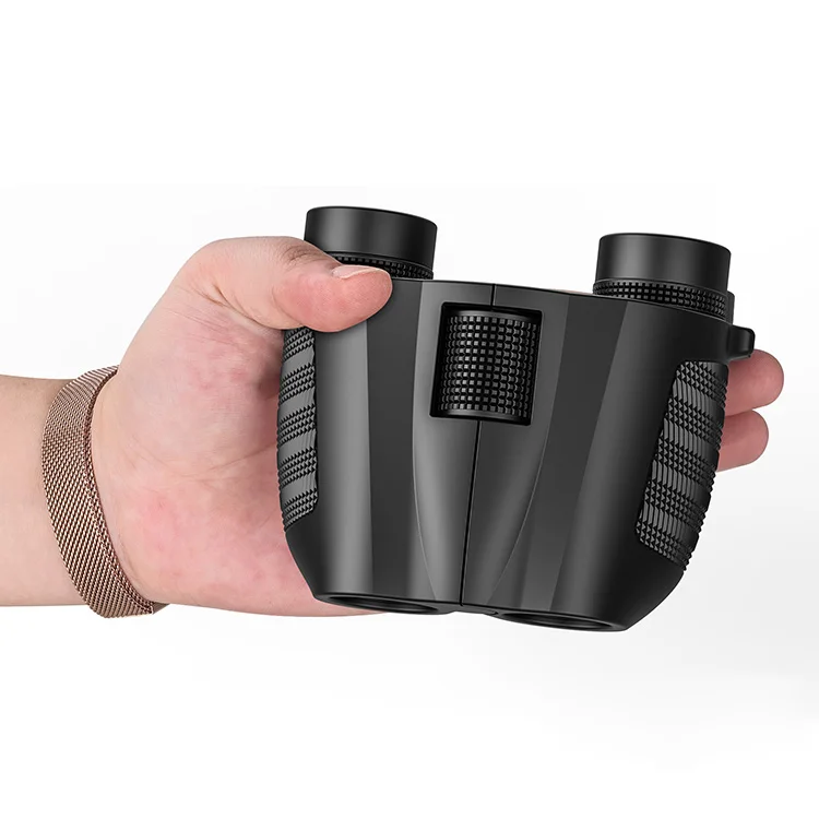 Suncore 10x25 High Powered Compact Night Vision Clear Binoculars for Adults Kids Binocular for Bird Watching Outdoor Sports