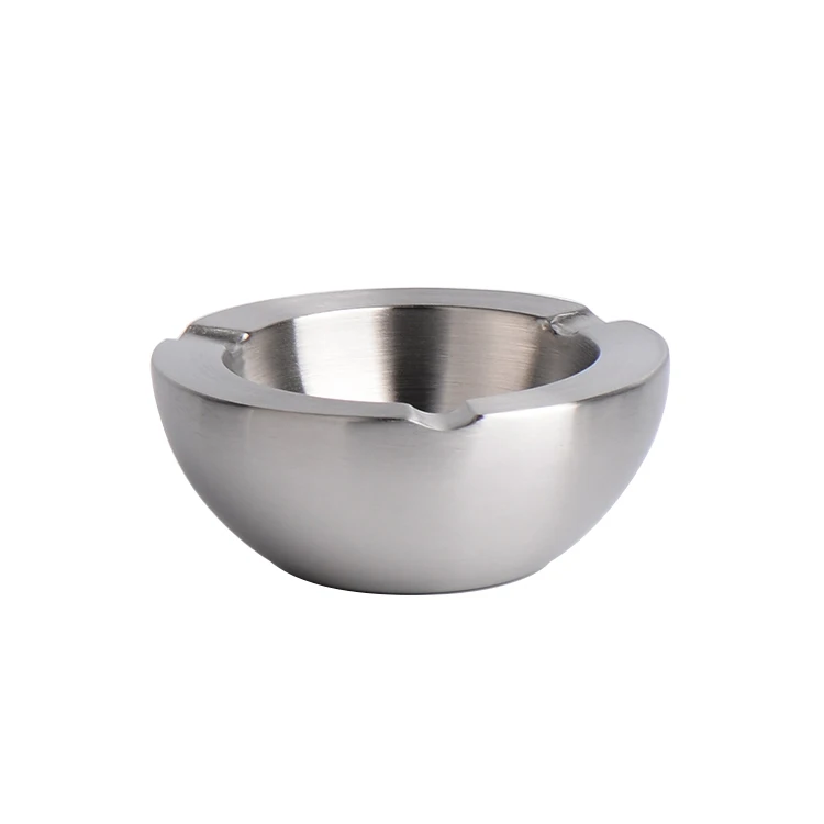  FREE SAMPLE Wholesale Cheap Ashtray Top Selling Manufacture Stainless Steel Smokeless