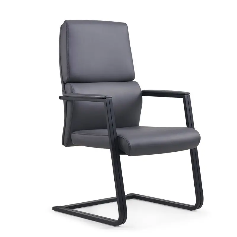 Factory outlet height adjustable office chair use in office luxury boss chair with black color Pu seat office chair