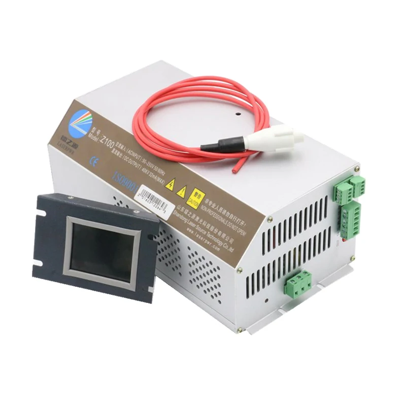 HY-Z100 co2  laser power supply for 110v 220v laser source for co2 laser craving cutting machine