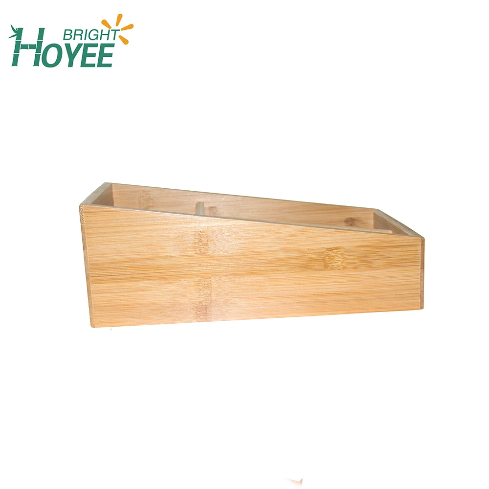 Многофункциональный Органайзер из органического бамбука, держатель для офисного стола