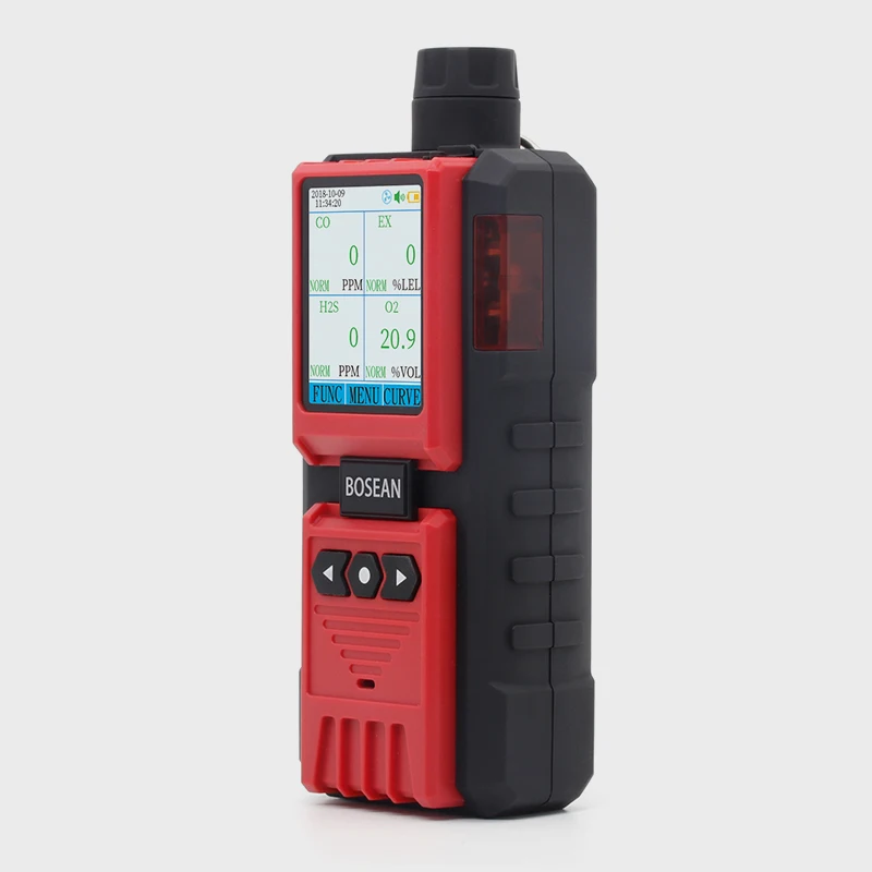 Bosean NEW portable ammonia gas detector product Built-in pump infrared lpg gas detector