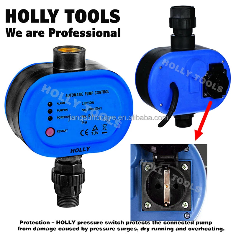 600W/1000W/1200W Stainless Steel Electronic Control Garden Booster Transfer Pump 1/1.3/1.6 HP Auto Self Switch Controller Pump