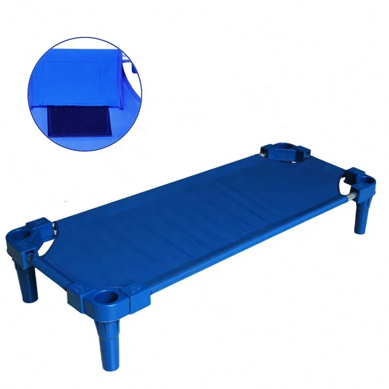LYKF1003 Wholesale Mesh Fabric Cot Bed, best sale Small Baby Daycare Cots, Breathable Cheap Daycare Furniture in stock