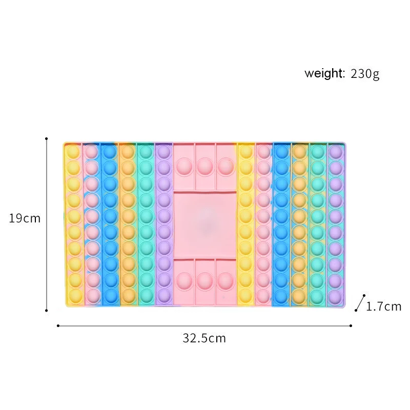 2022 Wholesale Checkerboard poppers game popet puppet children fidget sensory squeeze other hobbies educational toys with dices