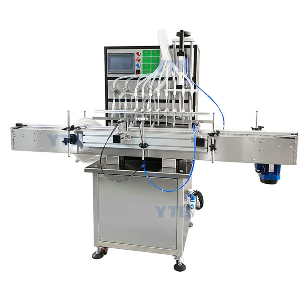 YASON YTK-VMP8H 6L Automatic Magnetic Pump Water Filling Machine Production Line  Oil Juice Drinks Filling Machine