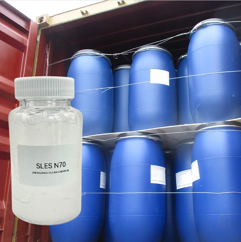 China Manufacturer Good Price Sodium Lauryl Ether Sulphate Sles 70%