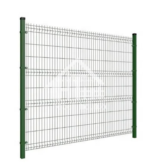Cheap price wire mesh pvc coated fence galvanized garden fence curve 3D welded wire mesh fence panel