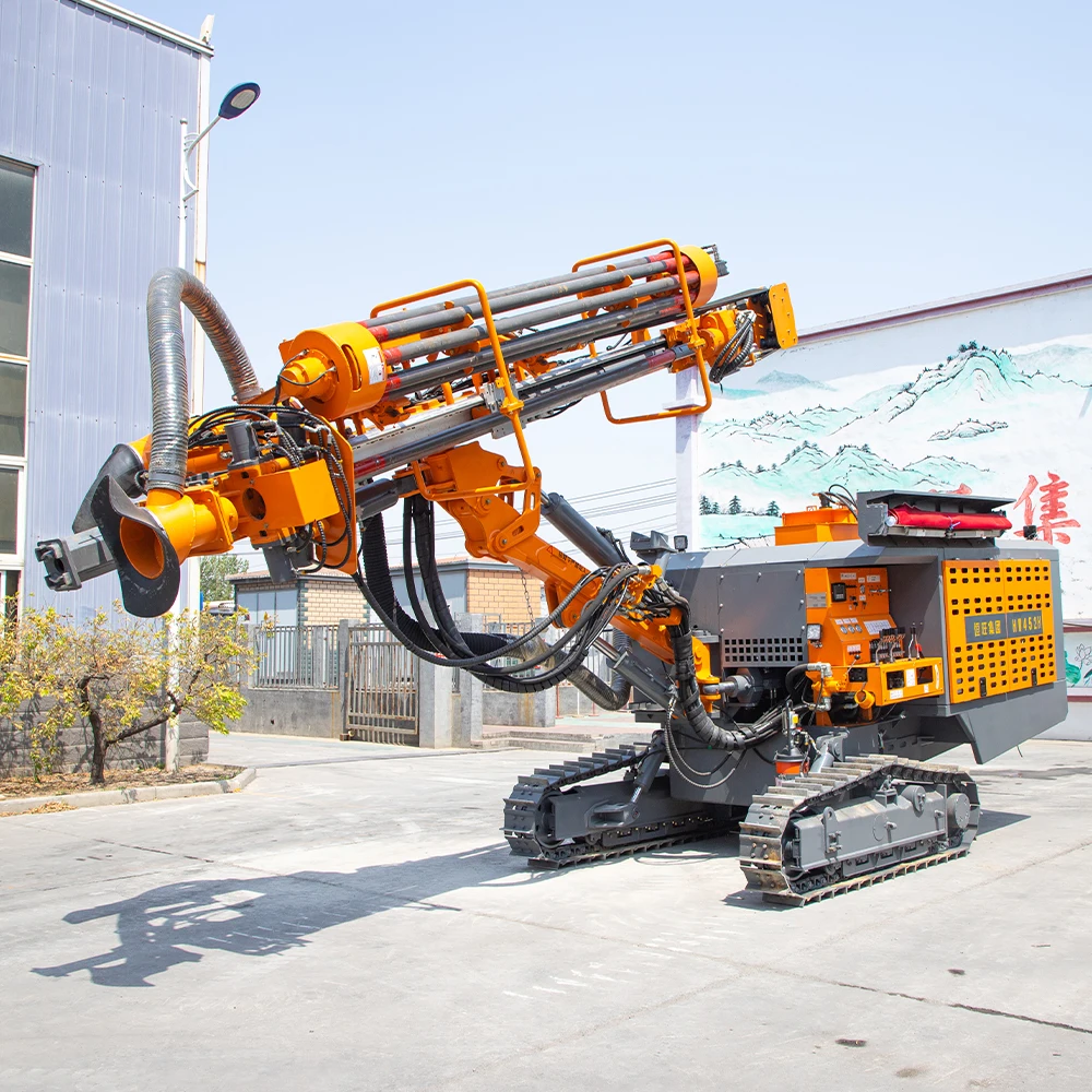 2024 Hengwang HW-452H Crawler Mounted Blast Hole Drill Rig for Mining Dth Drilling Machine