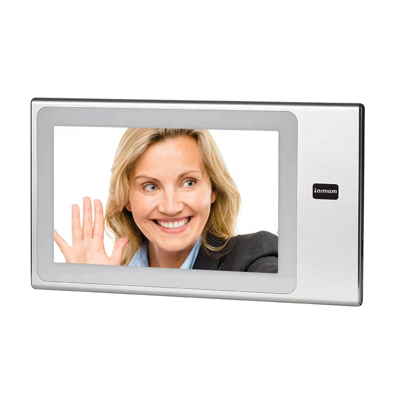 Multi квартира дверные звонки 7 дюймов 4 провода видео телефон двери домофон системы