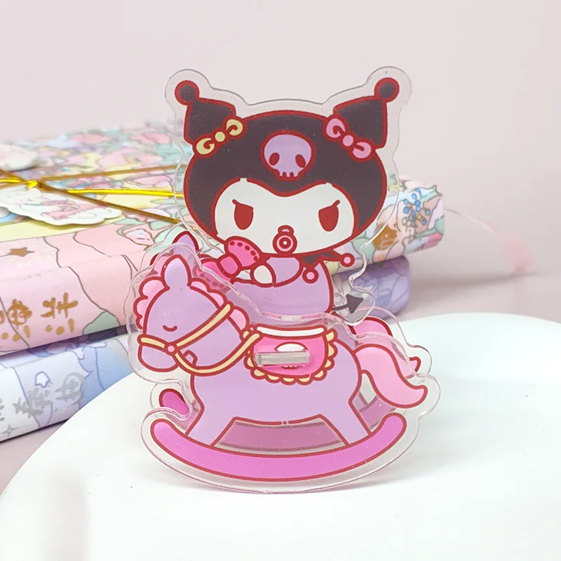 High Rated Custom Acrylic Sanrio Keychain Shake Standee Kpop Acrylic Anime Keychain Charm Standee Custom