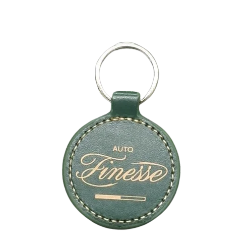 Custom logo colorful plain pu leather keychain for your design