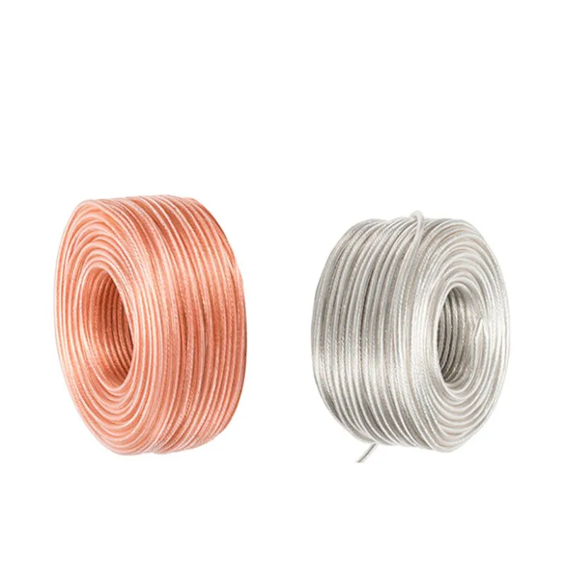 Plasticized copper stranded wire 2.5/4/6/10/16/25 square meter tinned transparent sheathed grounding wire
