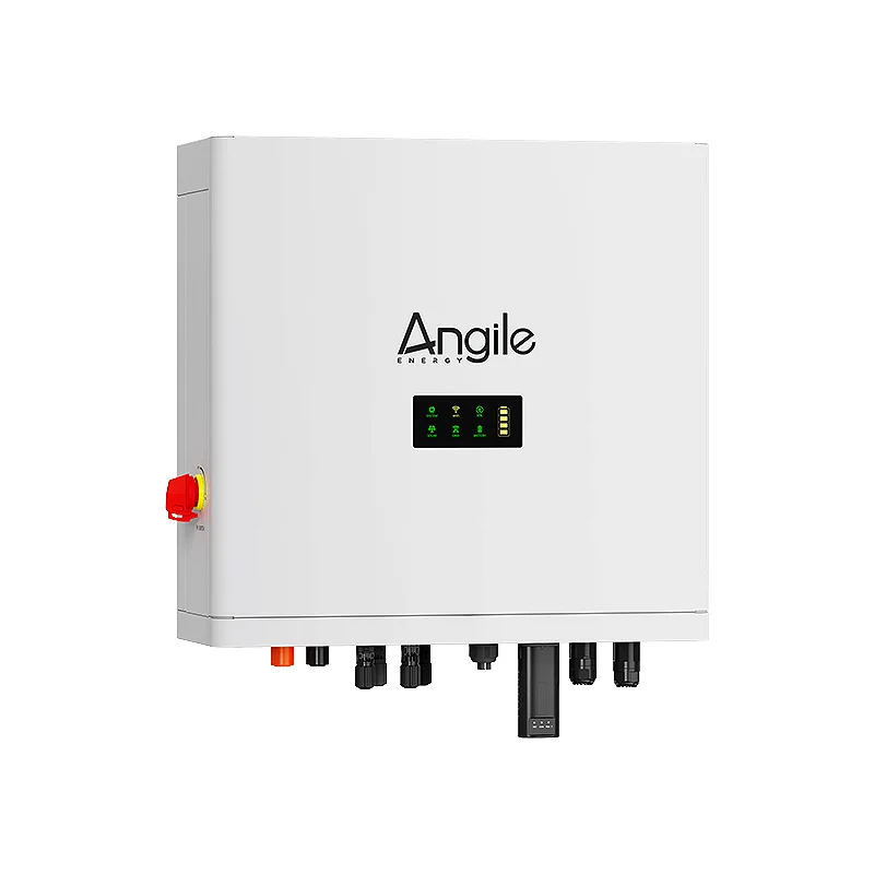 Angile Energy 5 кВт Штабелируемый аккумулятор однофазный низковольтный Гибридный инвертор IP65 150% PV вход