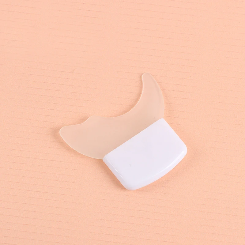 Silicon Eyelash Guard Eyeshadow Brush for Auxiliary Guard Tool Pads Silicone Brush for Facial Mask Mascara