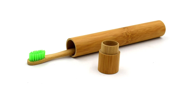 Wood Bamboo Toothbrush Travel Wooden Tooth Brush Bamboo Handle Toothbrush Soft Bristles Brush For Kids Oral