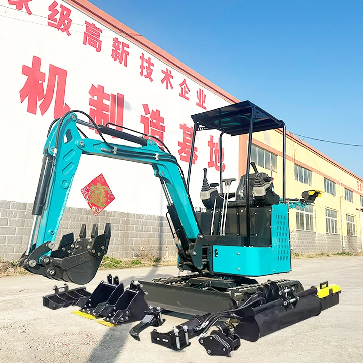 Free Shipping CE EPA Home Farm Kubota Engine 1.7ton 2ton 3.5ton Small Crawler Digger Micro Bagger Mini Excavator