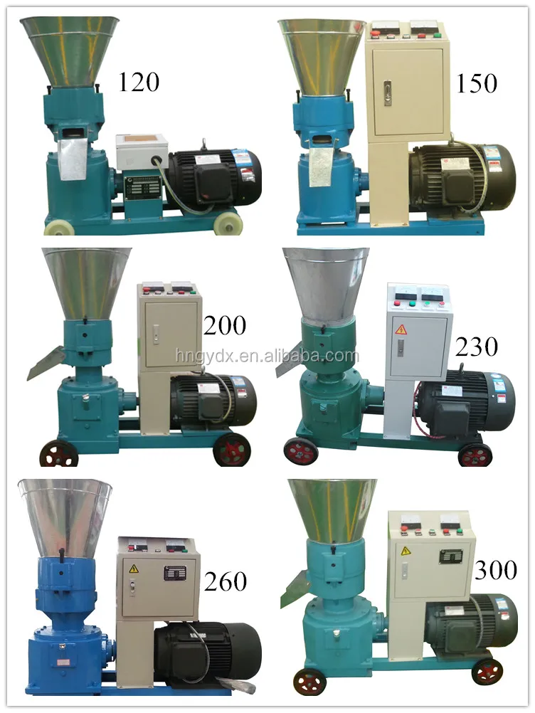 diameter 3mm-8mm automatic chicken pellet feed processing machine made in China