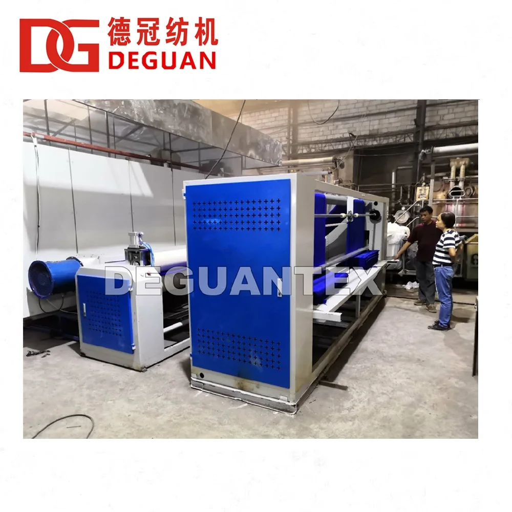 Single Pass Tubular Heat Setting Machine for processing of tubular chemical knitted fabric