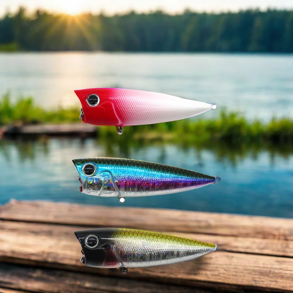 Long Casting Pencil Lure Popper Wobblers Fishing Lure Collection Big Game Stick Baits Good Action Abalone Shell Popper River