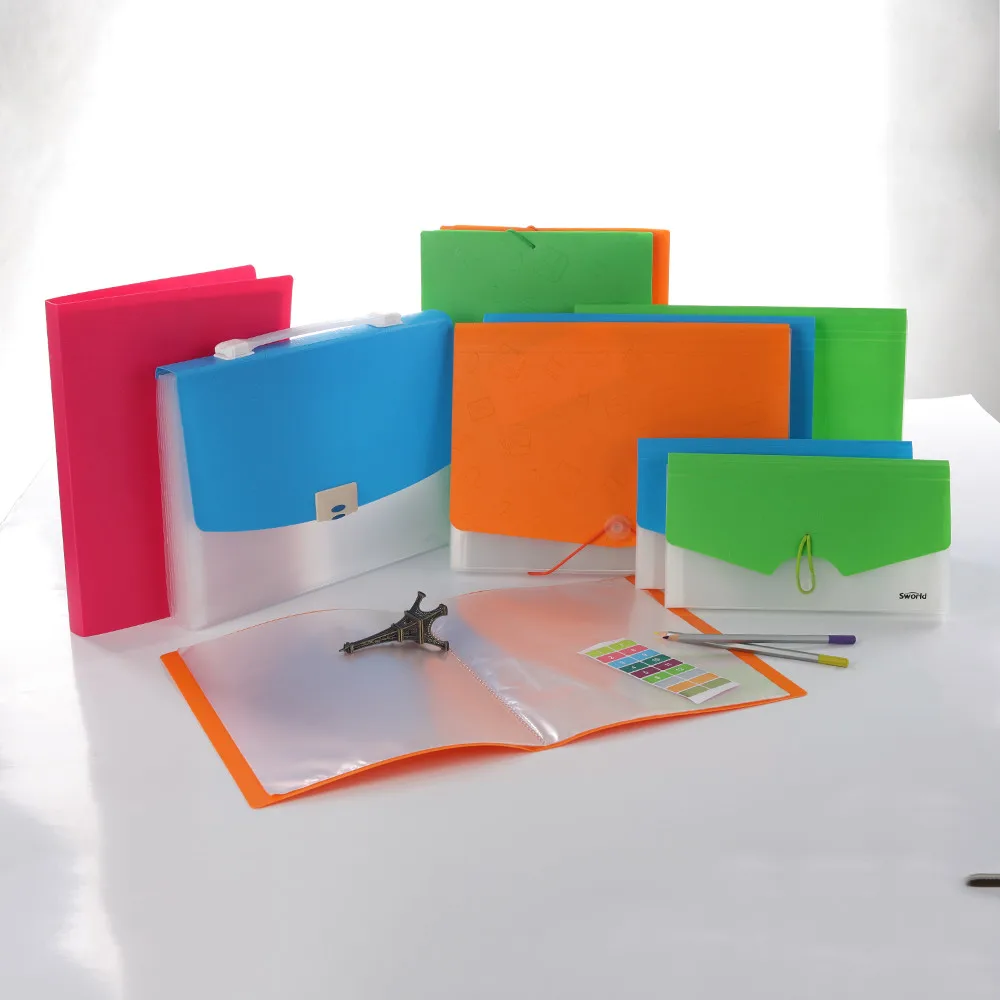 Display book A4 insert folder inner pages plastic pp 30 pages 40 pages can be customized
