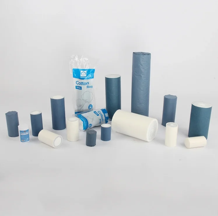 High Absorbent Surgical  Medical 100% Cotton Pre-Cut Cotton Wool Roll, 25g/50g/100g/250g/454g/500g/1000g
