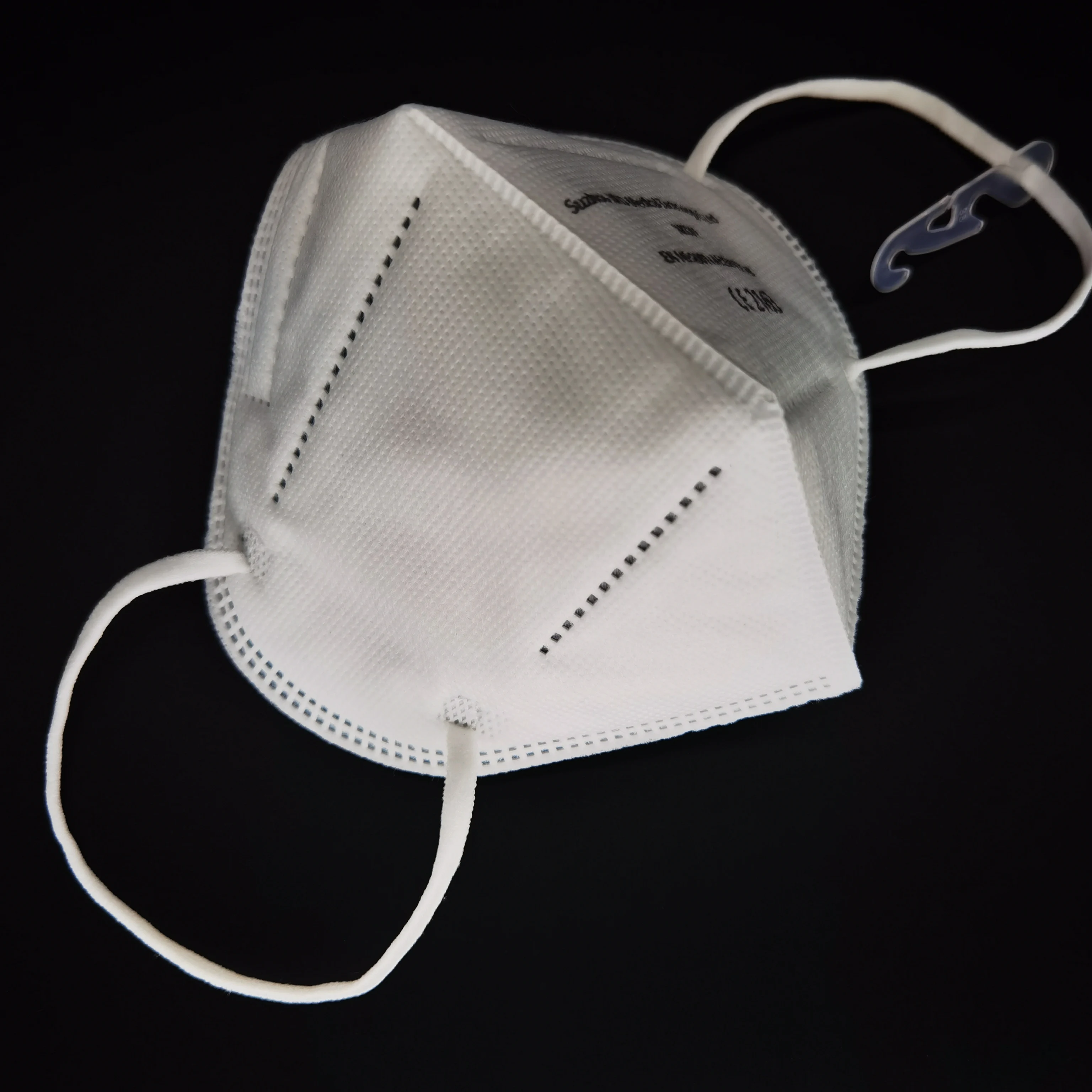 FFP2 высокого качества респиратор 5 слойные складные нетканые Kn95 маска для лица на ушных петлях