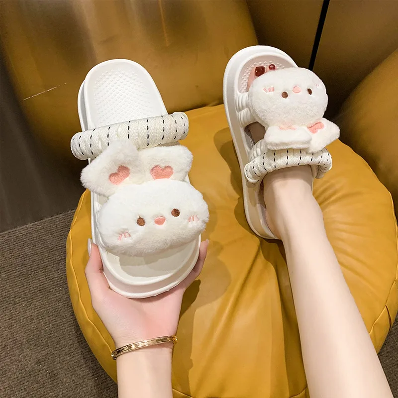 Custom logo  home cute FROG carton  Household Slides Slipper SANDALS Bedroom outdoor pillow  Slippers