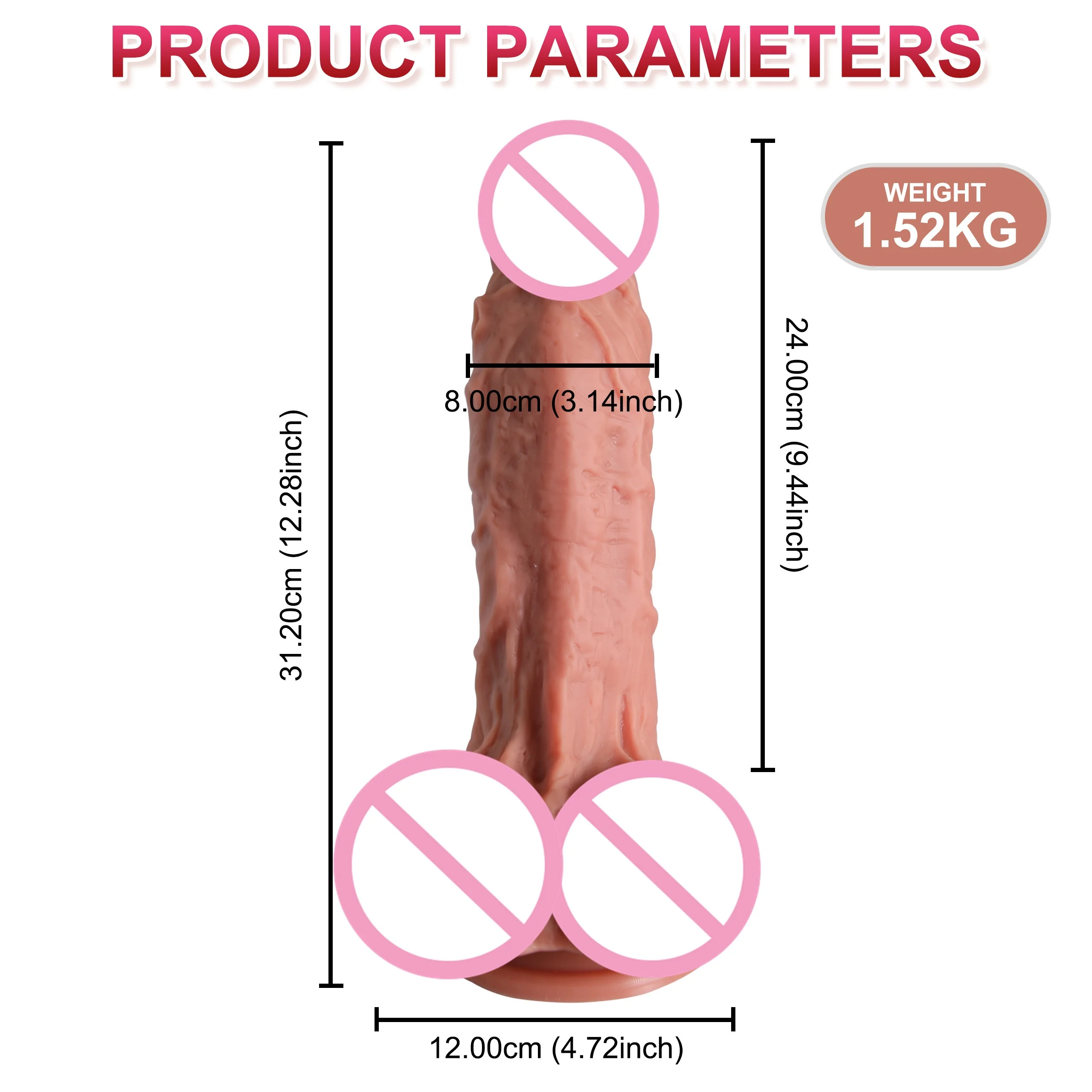 Medical Silicone Toy Sex Adult Products Big Artificial Realistic Huge Penis Man Dildo For Women Vagina