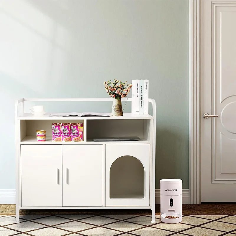 pet cages&houses multi function cat cage large pet furniture solid wood cat villa