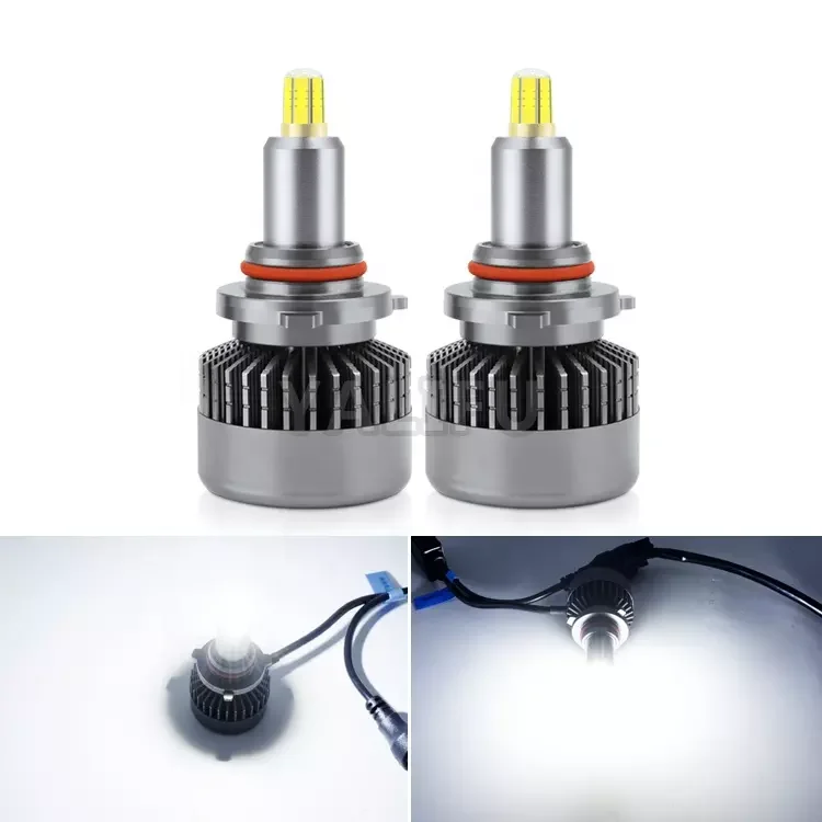 Wholesale Auto 2020 new model 360 degree 6000K 6500k H3 H7 9005 9006 car  LED headlight for all cars