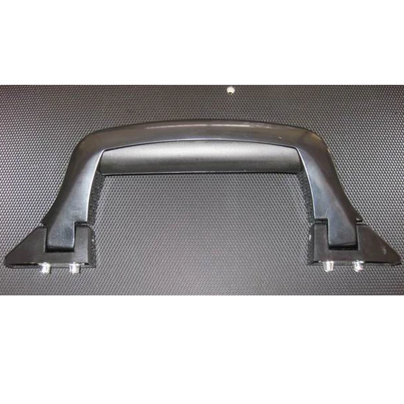 black ABS plastic case handle