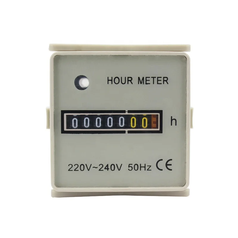 Quartz 220V-240V Hour Meter HM-1