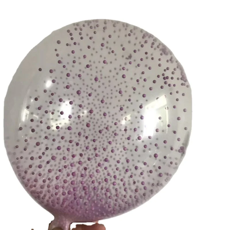 12inch Colorful Party Supplies Hot Baby Shower Bubble Balloons Transparent Bobo Balloons