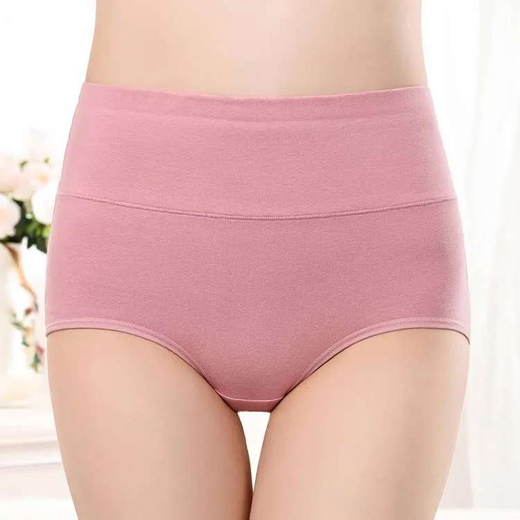 Custom Sign Pink Color Sexy Panties Cotton Ladies Underwear Period Panties Panties Women Wholesale Underwear