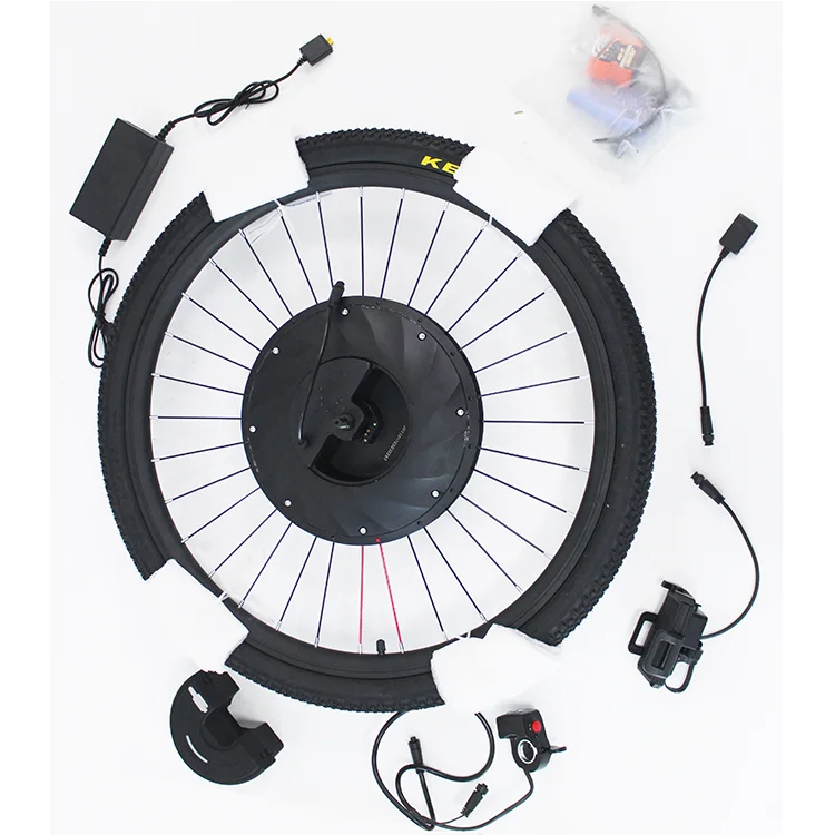 36v 250w Motor Wheel with 7.8Ah LG Cells Lithium Battery Quick Release Front Wheel Drive Bearing Kit