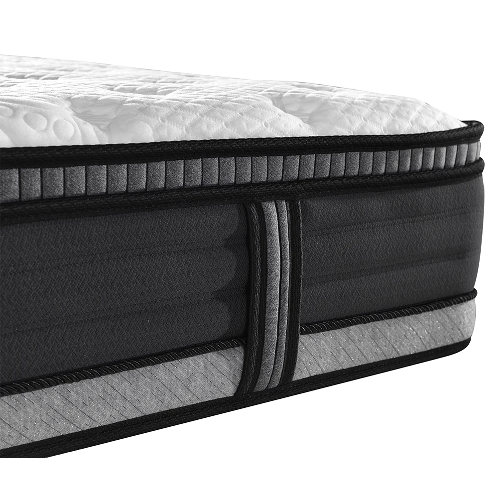 made in china 180*200 Factory custom Pressure Relieving Twin King Size 10 Inch Hybrid Pocket Spring Mattress in a box